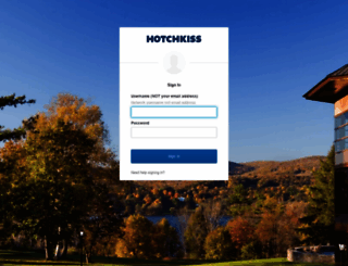 hotchkiss.okta.com screenshot