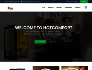 hotcomfort.co.in screenshot