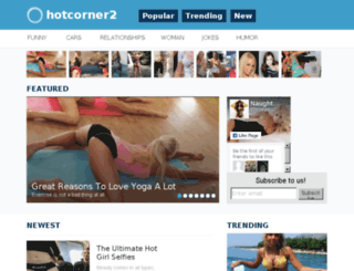 hotcorner2.com screenshot