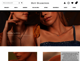 hotdiamonds.co.uk screenshot
