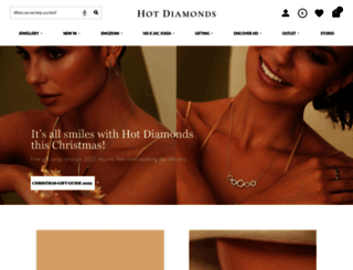hotdiamonds.com screenshot