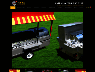 hotdogcartcompany.com screenshot