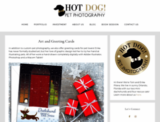 hotdogpetart.com screenshot