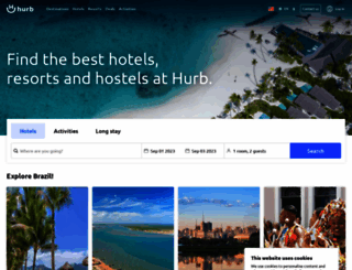 hoteis.hotelurbano.com screenshot