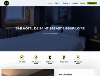 hotel-a-nantes.net screenshot