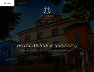 hotel-abacie.cz screenshot