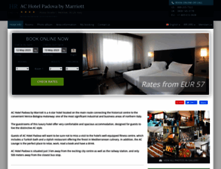 hotel-ac-padova.h-rez.com screenshot