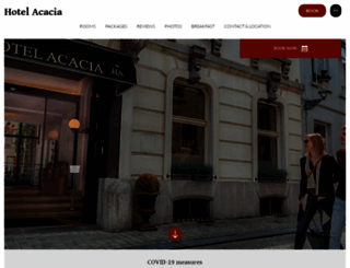 hotel-acacia.com screenshot
