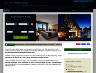 hotel-acores-lisboa.h-rez.com screenshot