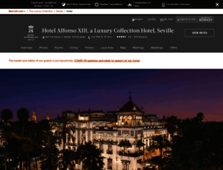 hotel-alfonsoxiii-seville.com screenshot
