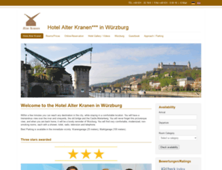 hotel-alter-kranen.de screenshot