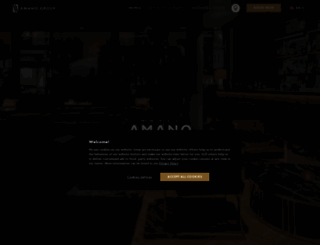 hotel-amano.com screenshot