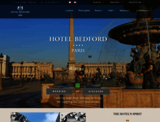 hotel-bedford.com screenshot
