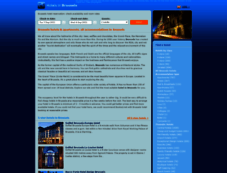hotel-brussels.net screenshot