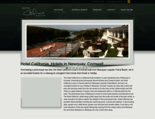 hotel-california.co.uk screenshot
