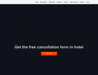 hotel-cancellation-dispute-form.pdffiller.com screenshot
