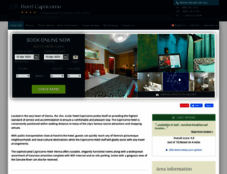hotel-capricorno-vienna.h-rez.com screenshot