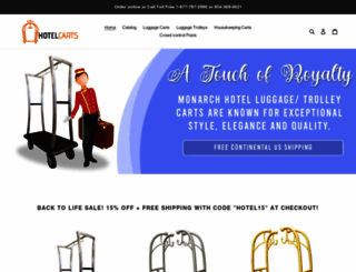 hotel-carts.com screenshot