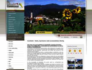 hotel-castelrotto.com screenshot