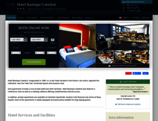 hotel-catedral-valladolid.h-rez.com screenshot