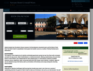 hotel-cristall-vienna.h-rez.com screenshot