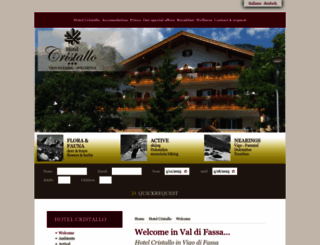 hotel-cristallo.org screenshot