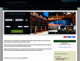 hotel-cuevas-iii-suances.h-rez.com screenshot