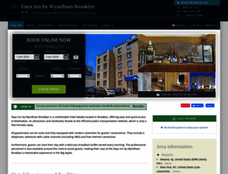 hotel-days-inn-brooklyn.h-rez.com screenshot