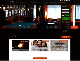 hotel-de-chassieu.com screenshot