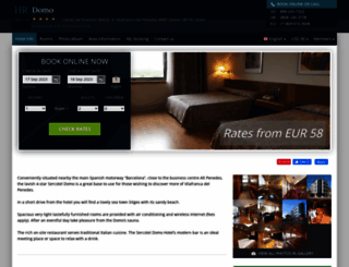 hotel-domo-vilafranca.h-rez.com screenshot