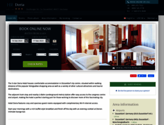 hotel-doria-dusseldorf.h-rez.com screenshot