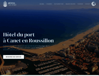 hotel-du-port.net screenshot