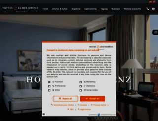 hotel-elbflorenz.de screenshot