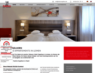 hotel-engelhorn.com screenshot