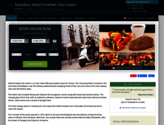 hotel-erzsebet-budapest.h-rez.com screenshot