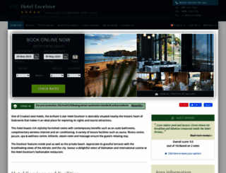 hotel-excelsior-dubrovnik.h-rez.com screenshot
