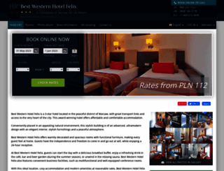 hotel-felix-warsaw.h-rez.com screenshot