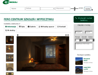 hotel-fero.pogodzinach.net screenshot