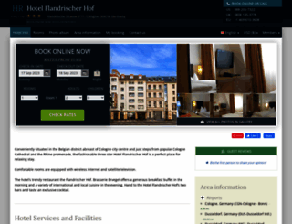 hotel-flandrischer-hof.h-rez.com screenshot