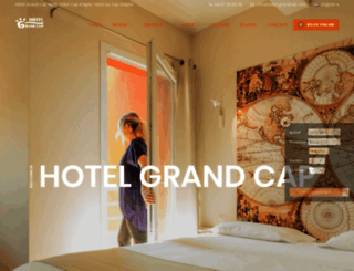 hotel-grandcap.com screenshot