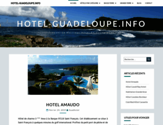 hotel-guadeloupe.info screenshot