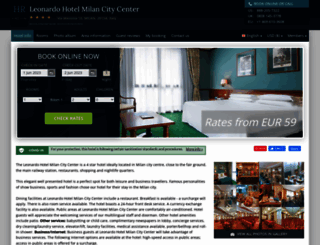 hotel-hermitage-milan.h-rsv.com screenshot