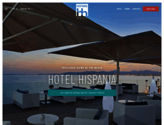 hotel-hispania.com screenshot