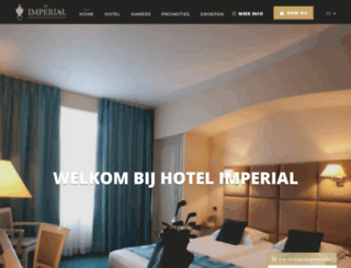 hotel-imperial.be screenshot