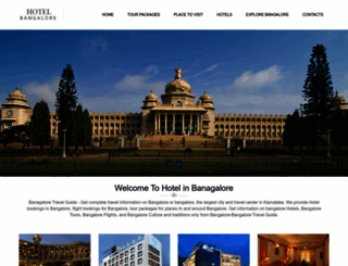 hotel-in-bangalore.com screenshot