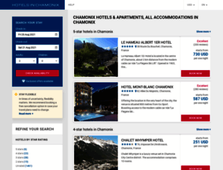 hotel-in-chamonix.com screenshot