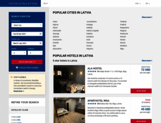 hotel-in-latvia.com screenshot