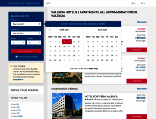 hotel-in-valencia.net screenshot