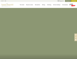 hotel-interski.com screenshot