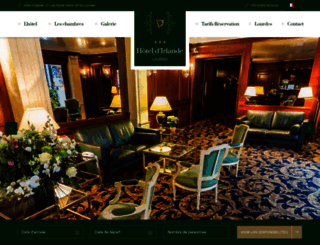 hotel-irlande.fr screenshot